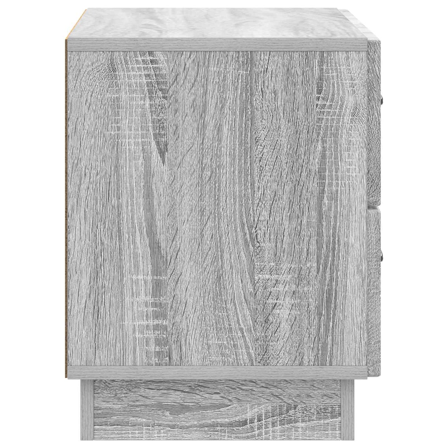 Armadio da Notte con cassetto Grigio Sonoma 62 x 34,5 x 44,5 cm | homemem39