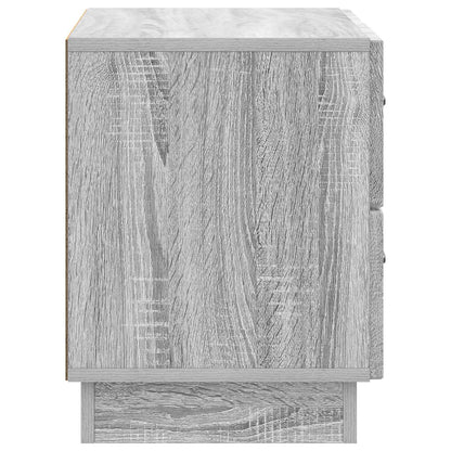 Armadio da Notte con cassetto Grigio Sonoma 62 x 34,5 x 44,5 cm | homemem39