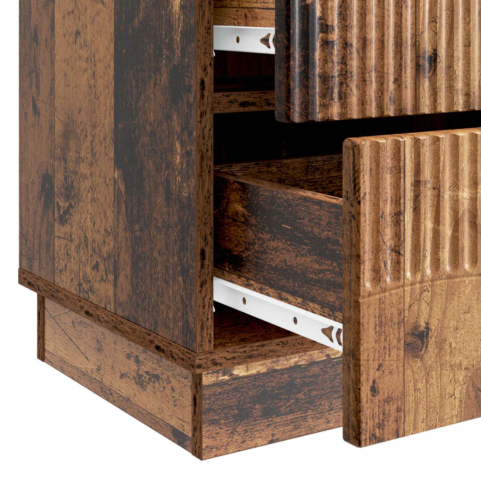 Armadio da Notte con cassetto Legno antico 62 x 34,5 x 44,5 cm | homemem39