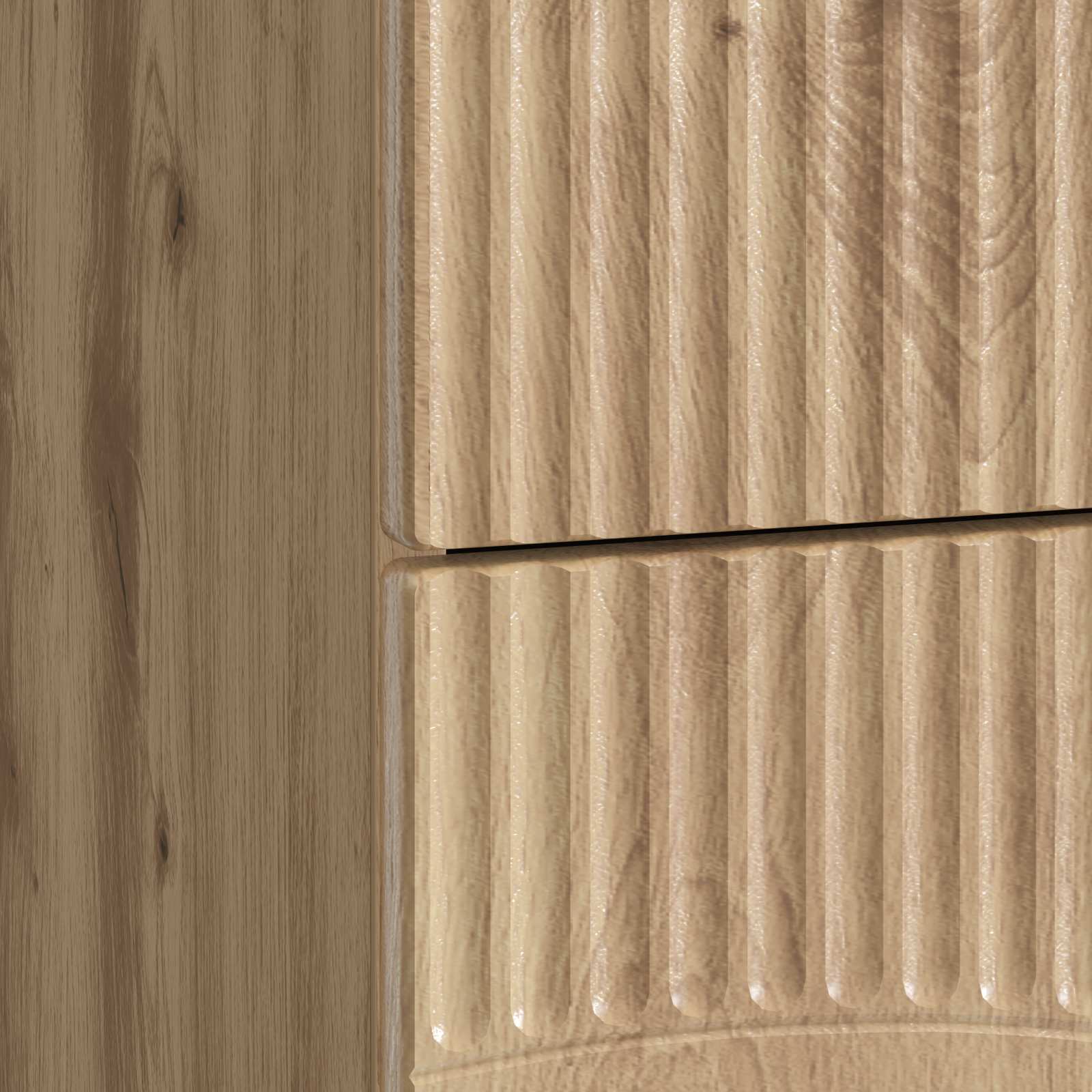 Armadio da Notte Rovere Artigianale 62 x 34,5 x 44,5 cm | homemem39