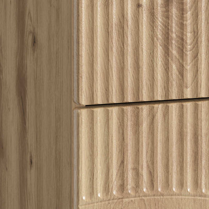 Armadio da Notte Rovere Artigianale 62 x 34,5 x 44,5 cm | homemem39