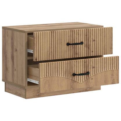Armadio da Notte Rovere Artigianale 62 x 34,5 x 44,5 cm | homemem39