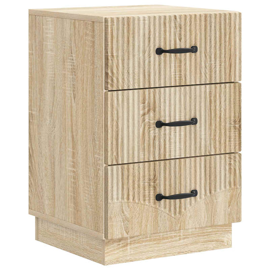 Armadio da Notte con cassetto Rovere Sonoma 43 x 41 x 63,5 cm | homemem39