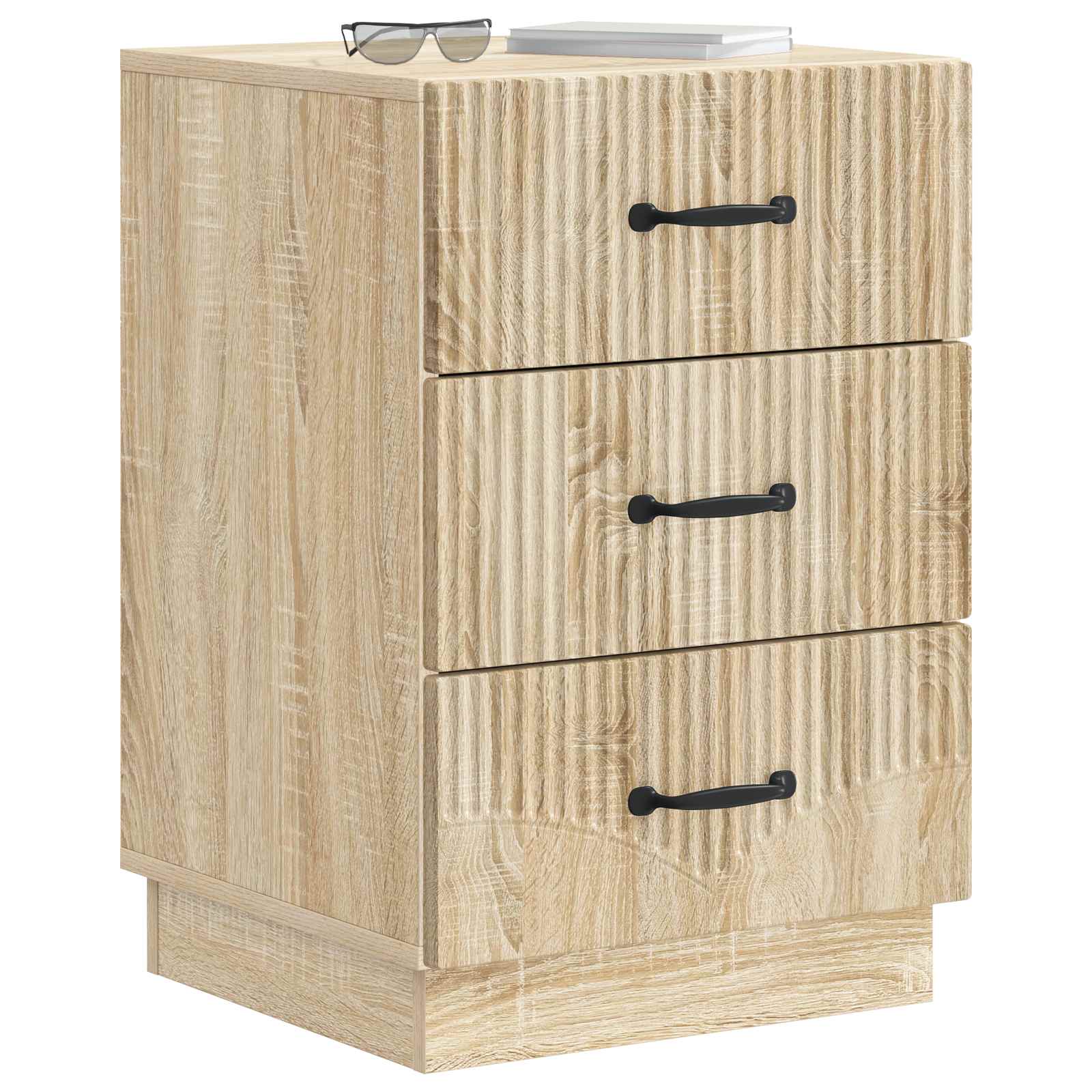 Armadio da Notte con cassetto Rovere Sonoma 43 x 41 x 63,5 cm | homemem39