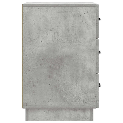 Armadio da Notte con cassetto Grigio Cemento 43 x 41 x 63,5 cm