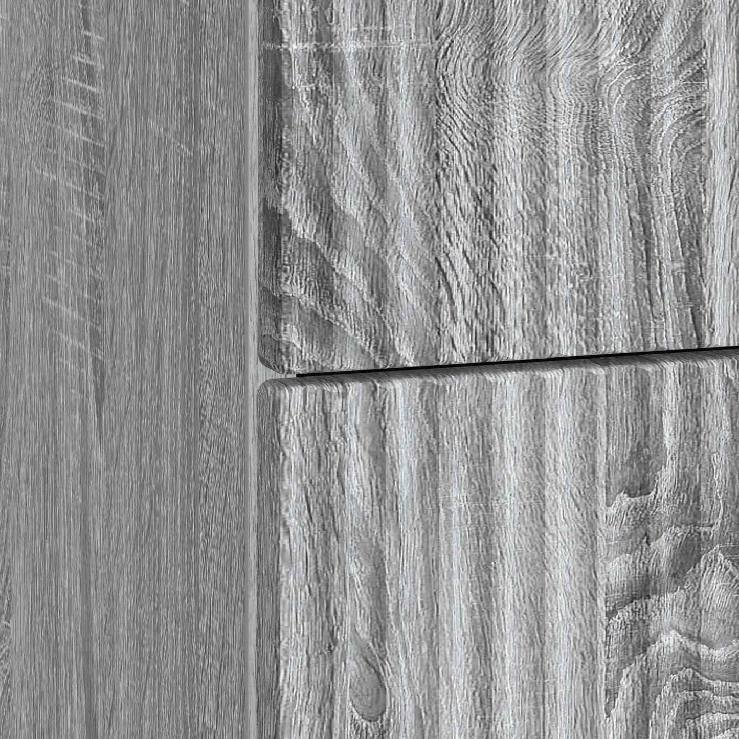 Armadio da Notte con cassetto Grigio Sonoma 43 x 41 x 63,5 cm