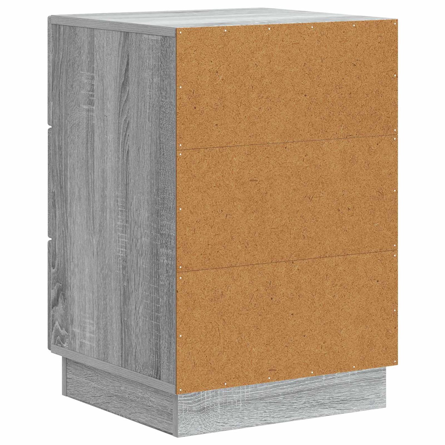 Armadio da Notte con cassetto Grigio Sonoma 43 x 41 x 63,5 cm
