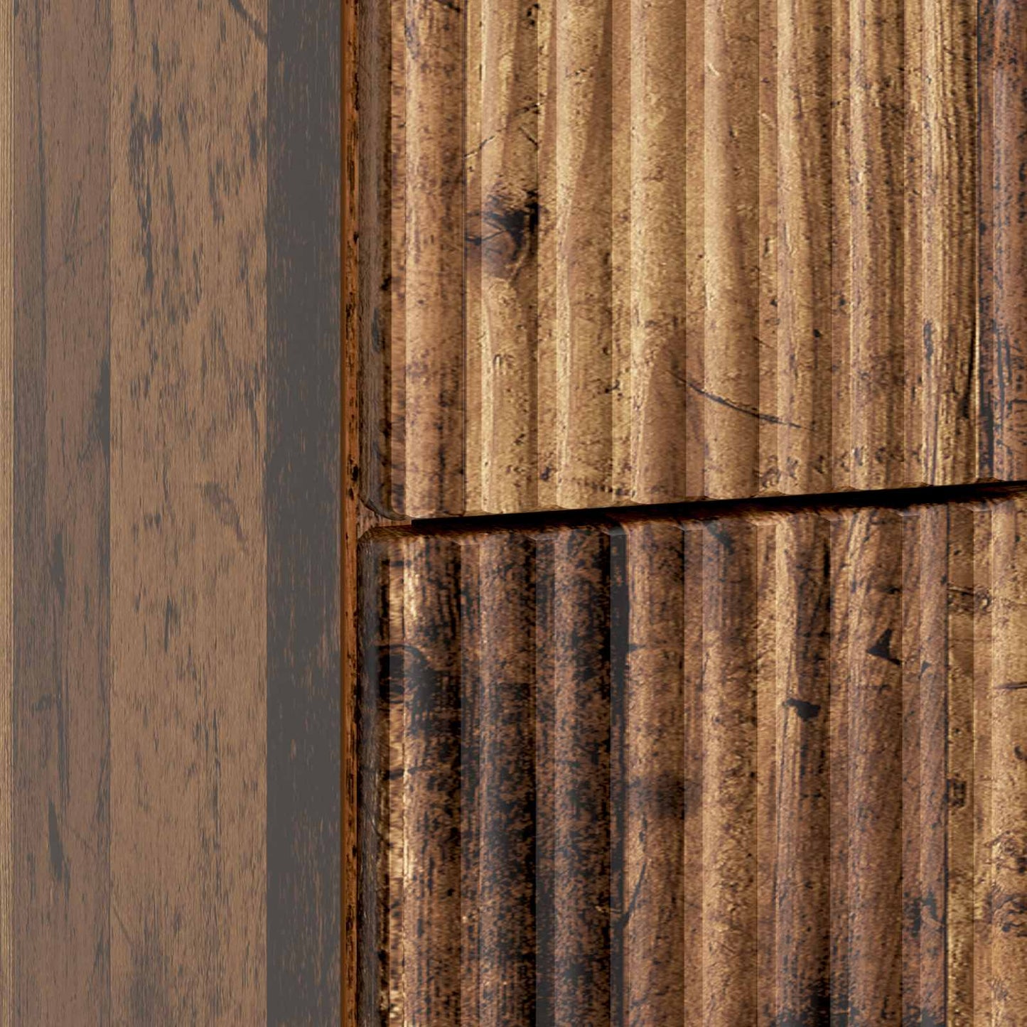 Armadio da Notte con cassetto Legno antico 43 x 41 x 63,5 cm