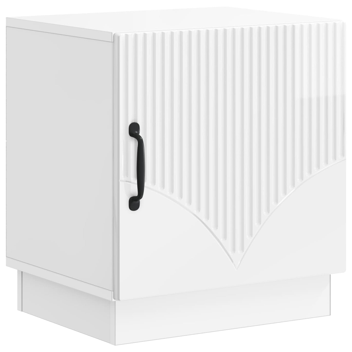 Comodino 2 pcs Bianco Lucido 43 x 34,5 x 47 cm | homemem39
