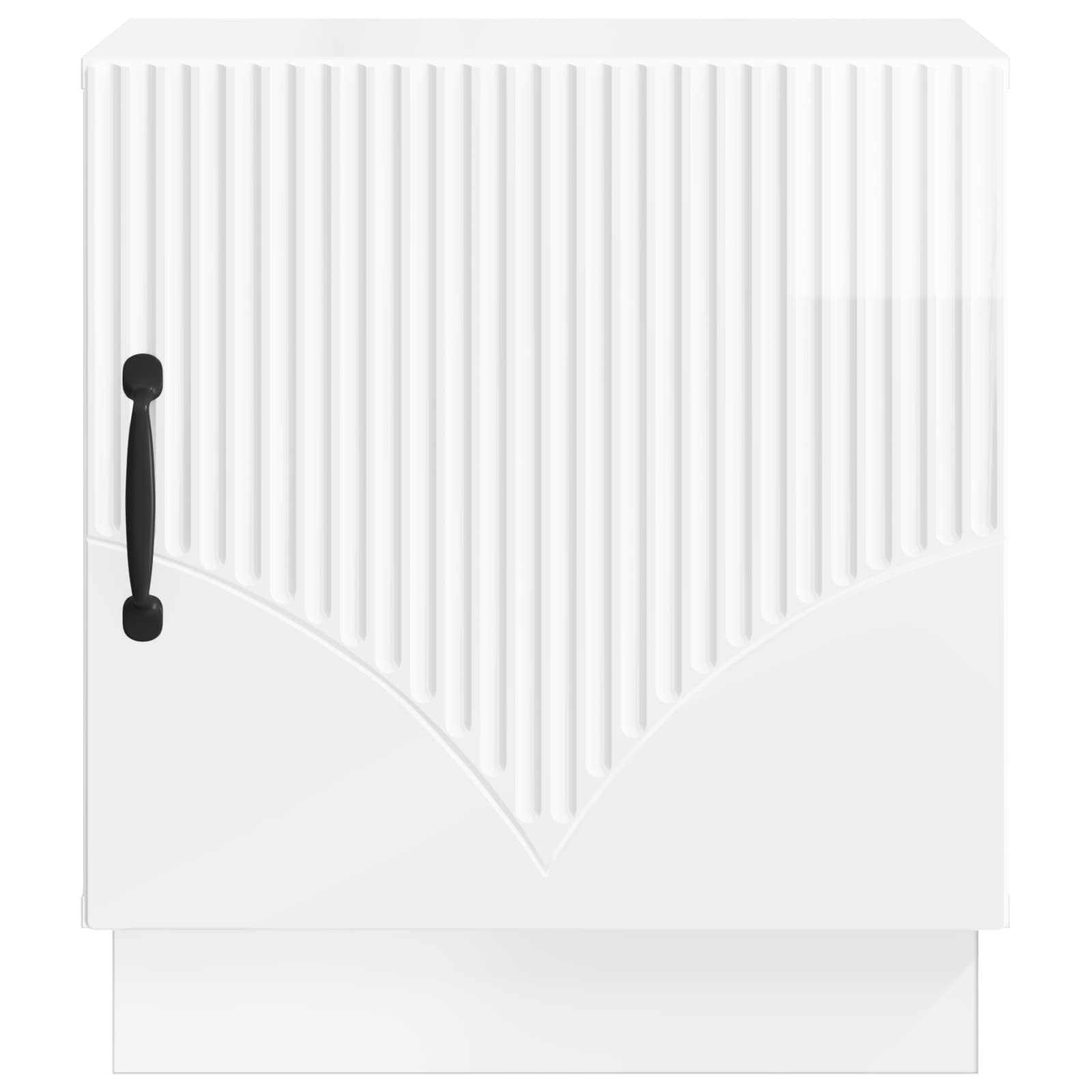 Comodino 2 pcs Bianco Lucido 43 x 34,5 x 47 cm | homemem39
