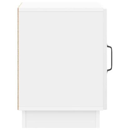 Comodino 2 pcs Bianco Lucido 43 x 34,5 x 47 cm | homemem39