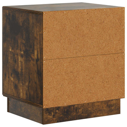 Comodino Rovere Fumo 43 x 34,5 x 47 cm Legno ingegnerizzato | homemem39