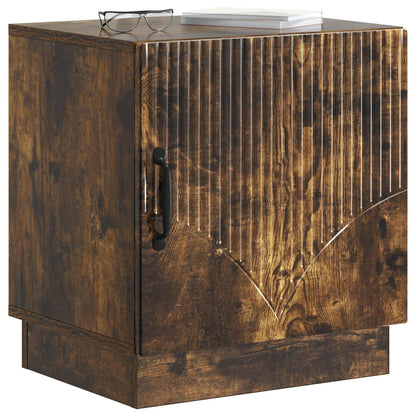 Comodino Rovere Fumo 43 x 34,5 x 47 cm Legno ingegnerizzato | homemem39