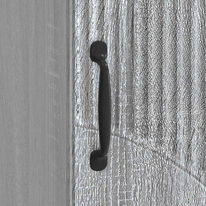 Comodino Sonoma grigio 43 x 34,5 x 47 cm Legno ingegnerizzato | homemem39