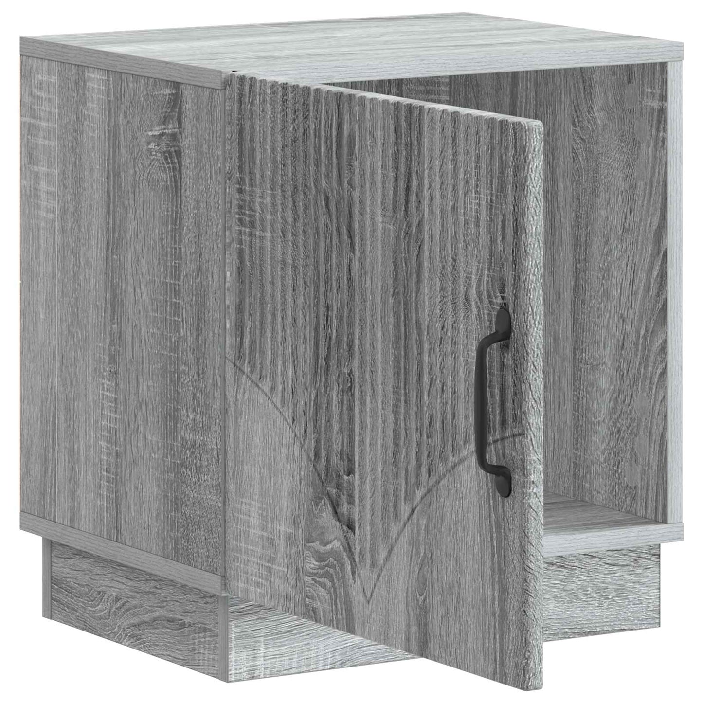 Comodino Sonoma grigio 43 x 34,5 x 47 cm Legno ingegnerizzato | homemem39