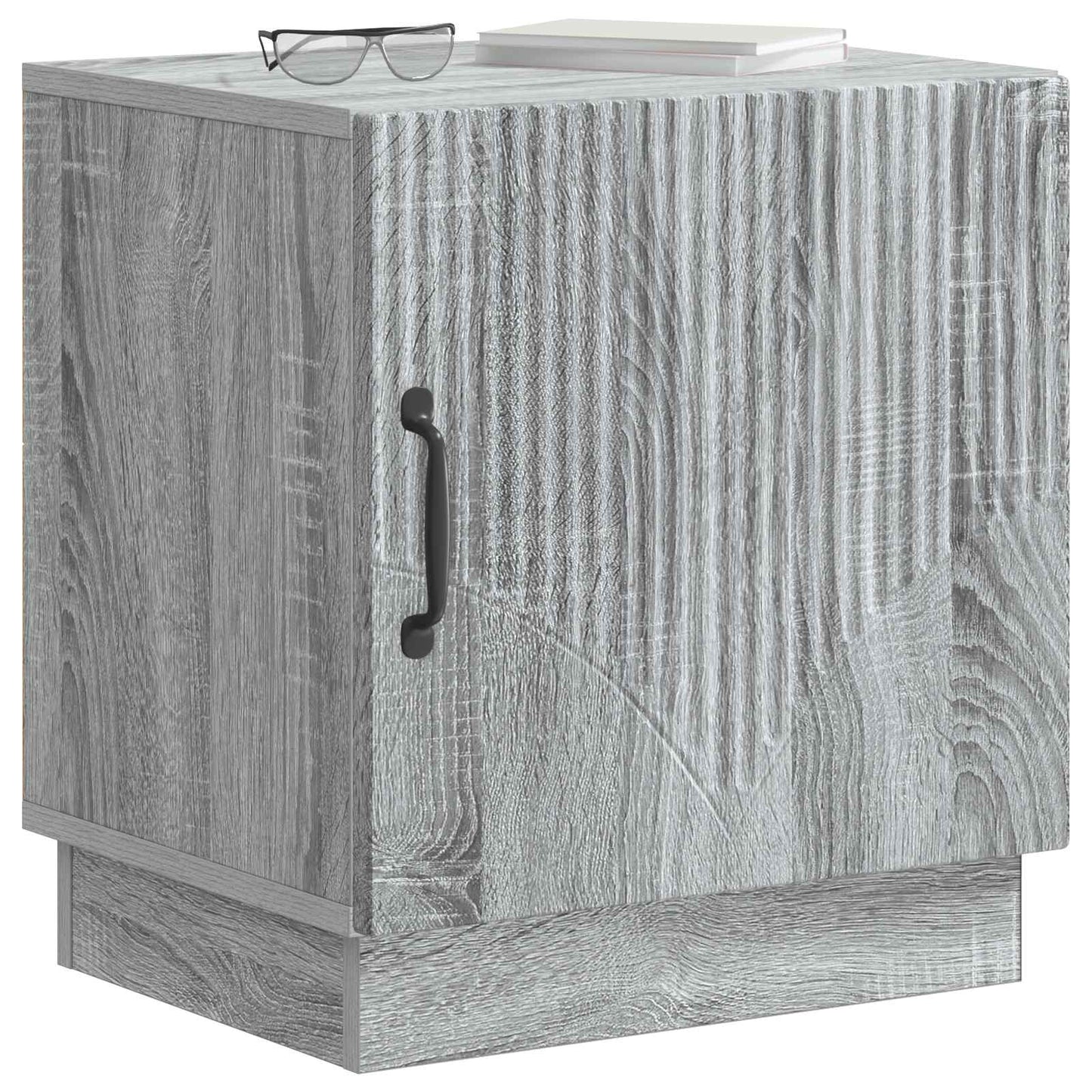 Comodino Sonoma grigio 43 x 34,5 x 47 cm Legno ingegnerizzato | homemem39