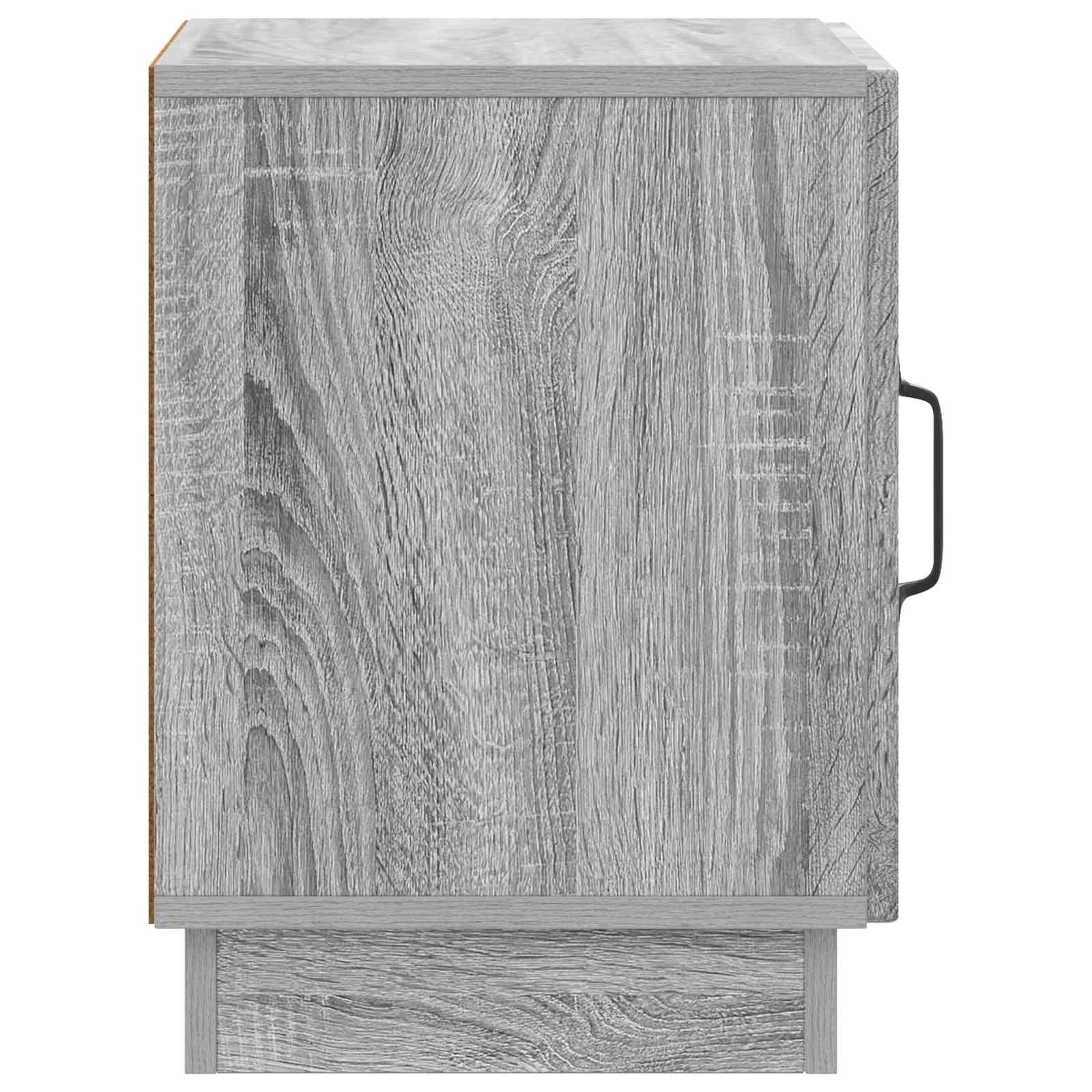 Comodino Sonoma grigio 43 x 34,5 x 47 cm Legno ingegnerizzato | homemem39