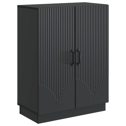 Credenza Nero 66 x 34,5 x 87 cm Legno ingegnerizzato | homemem39