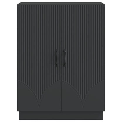 Credenza Nero 66 x 34,5 x 87 cm Legno ingegnerizzato | homemem39