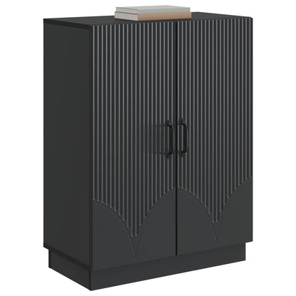 Credenza Nero 66 x 34,5 x 87 cm Legno ingegnerizzato | homemem39