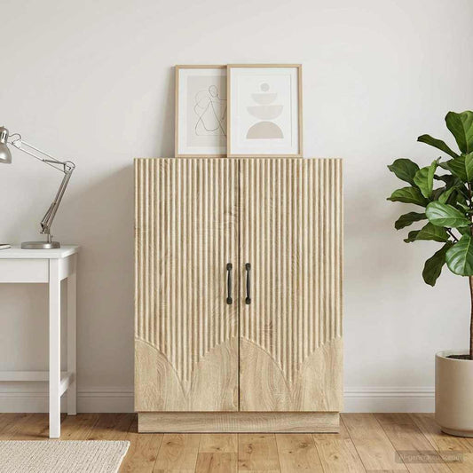Credenza Rovere Sonoma 66 x 34,5 x 87 cm Legno ingegnerizzato