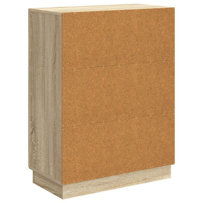 Credenza Rovere Sonoma 66 x 34,5 x 87 cm Legno ingegnerizzato | homemem39