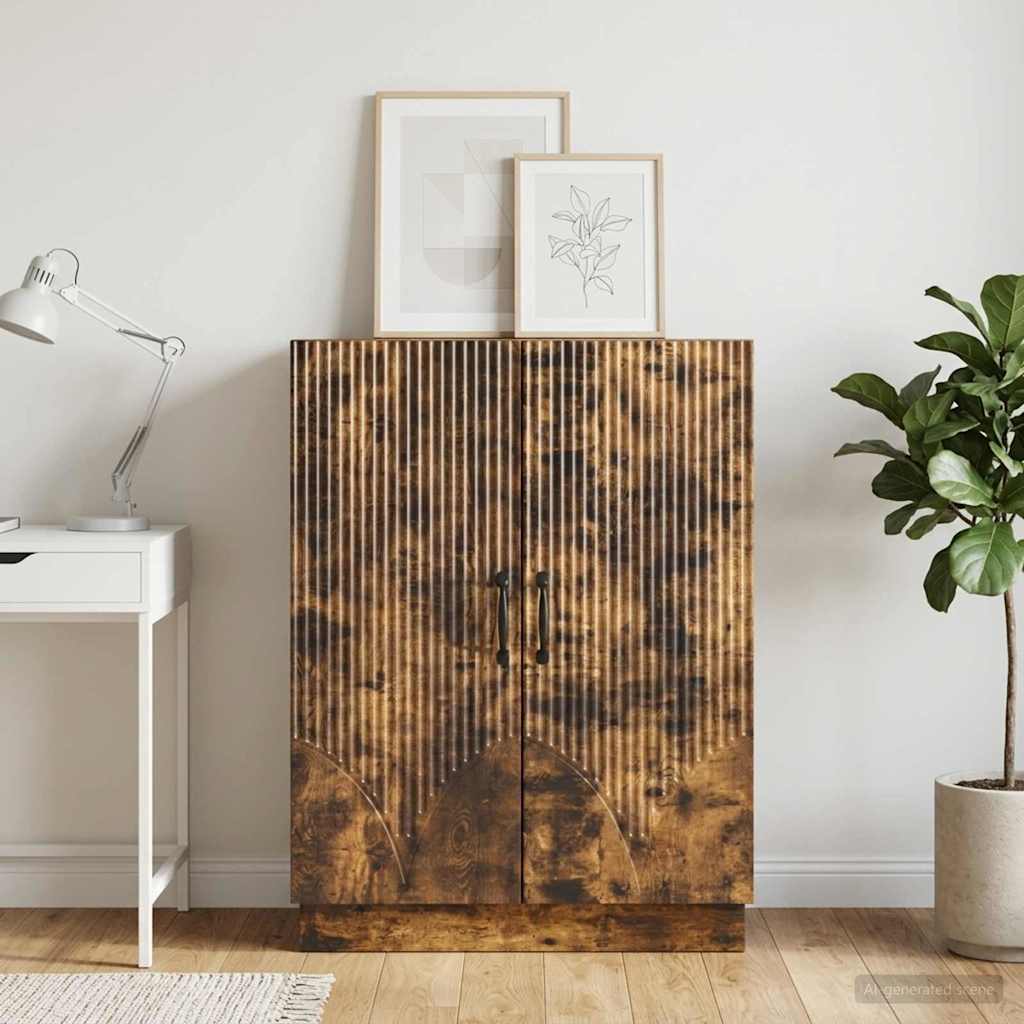 Credenza Rovere Fumo 66 x 34,5 x 87 cm Legno ingegnerizzato