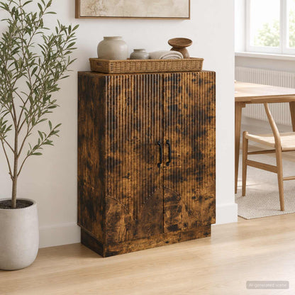 Credenza Rovere Fumo 66 x 34,5 x 87 cm Legno ingegnerizzato