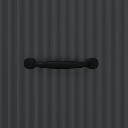 Mobile con Cassetti Nero 66 x 34,5 x 87 cm Legno ingegnerizzato