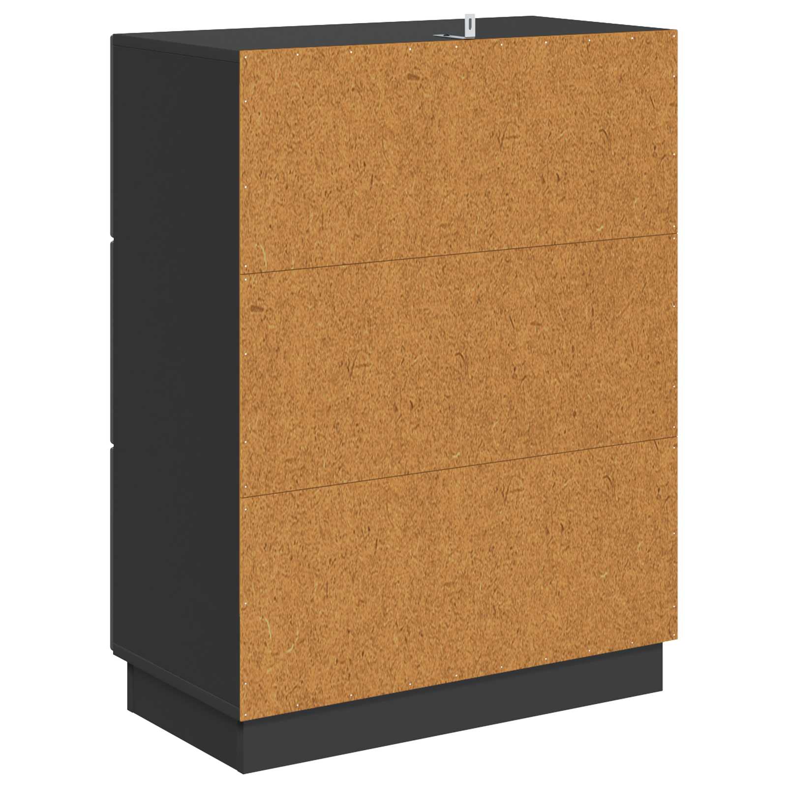 Mobile con Cassetti Nero 66 x 34,5 x 87 cm Legno ingegnerizzato | homemem39