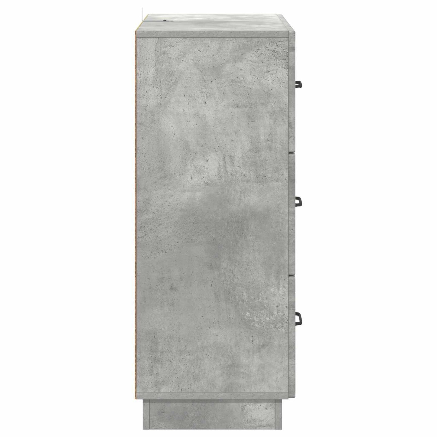 Mobile con Cassetti Grigio Cemento 66 x 34,5 x 87 cm