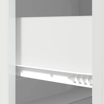 Mobile con Cassetti Bianco Lucido 66 x 34,5 x 87 cm