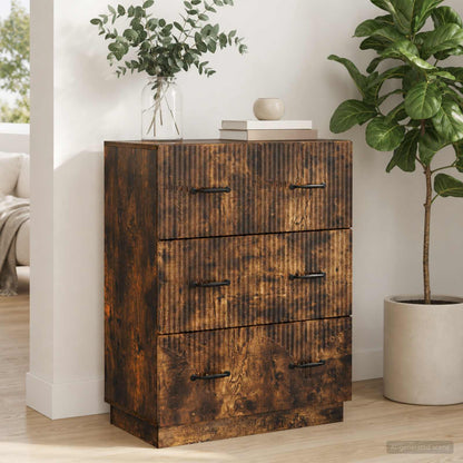 Mobile con Cassetti Rovere Fumo 66 x 34,5 x 87 cm