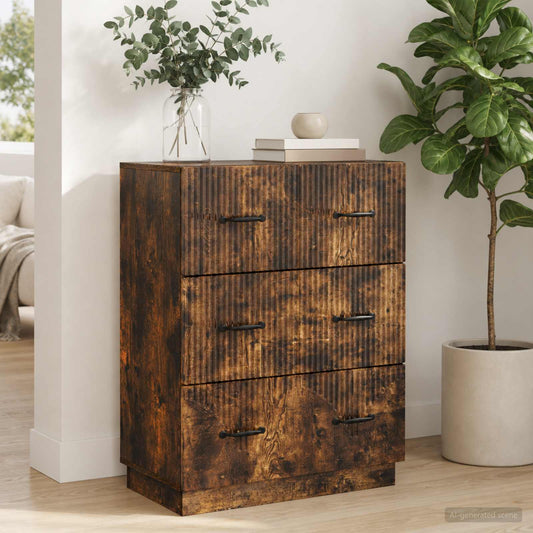 Mobile con Cassetti Rovere Fumo 66 x 34,5 x 87 cm