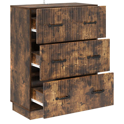Mobile con Cassetti Rovere Fumo 66 x 34,5 x 87 cm
