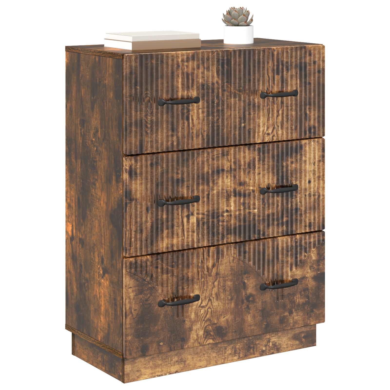 Mobile con Cassetti Rovere Fumo 66 x 34,5 x 87 cm | homemem39