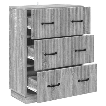 Mobile con Cassetti Grigio Sonoma 66 x 34,5 x 87 cm | homemem39