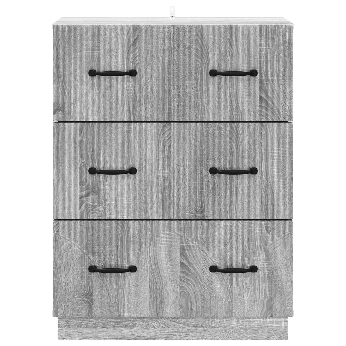 Mobile con Cassetti Grigio Sonoma 66 x 34,5 x 87 cm | homemem39
