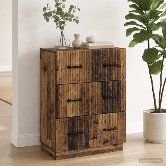 Mobile con Cassetti Legno antico 66 x 34,5 x 87 cm