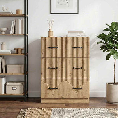 Mobile con Cassetti 66 x 34,5 x 87 cm Legno ingegnerizzato