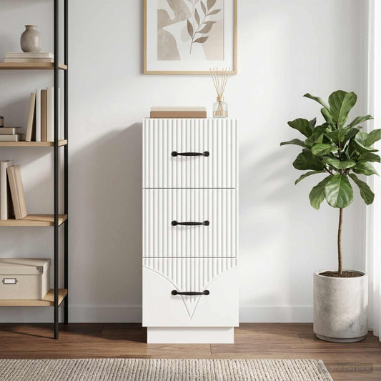 Mobile con Cassetti Bianco 33 x 34,5 x 87 cm