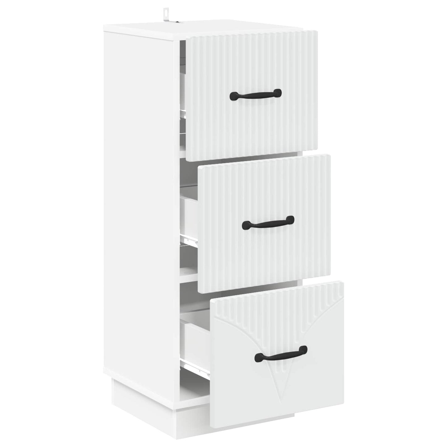 Mobile con Cassetti Bianco 33 x 34,5 x 87 cm | homemem39