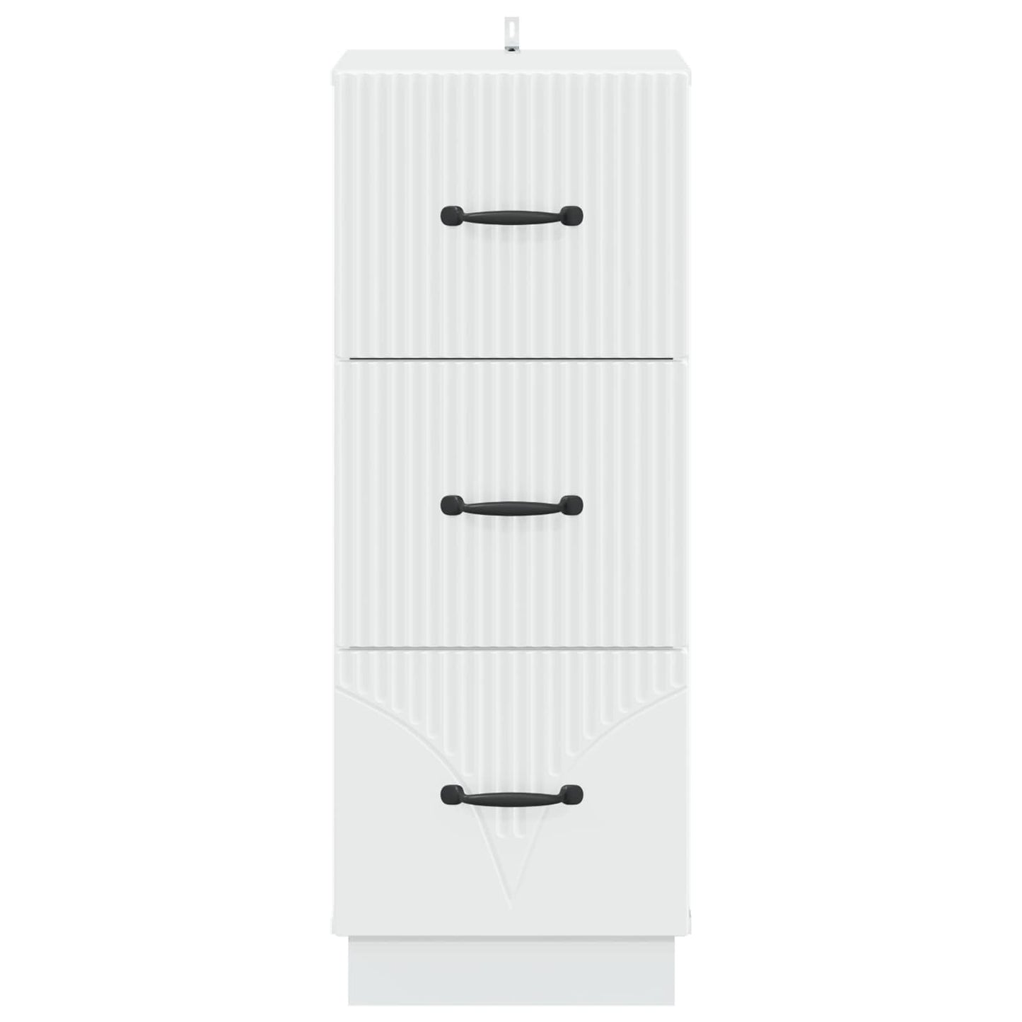 Mobile con Cassetti Bianco 33 x 34,5 x 87 cm | homemem39