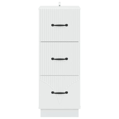 Mobile con Cassetti Bianco 33 x 34,5 x 87 cm | homemem39