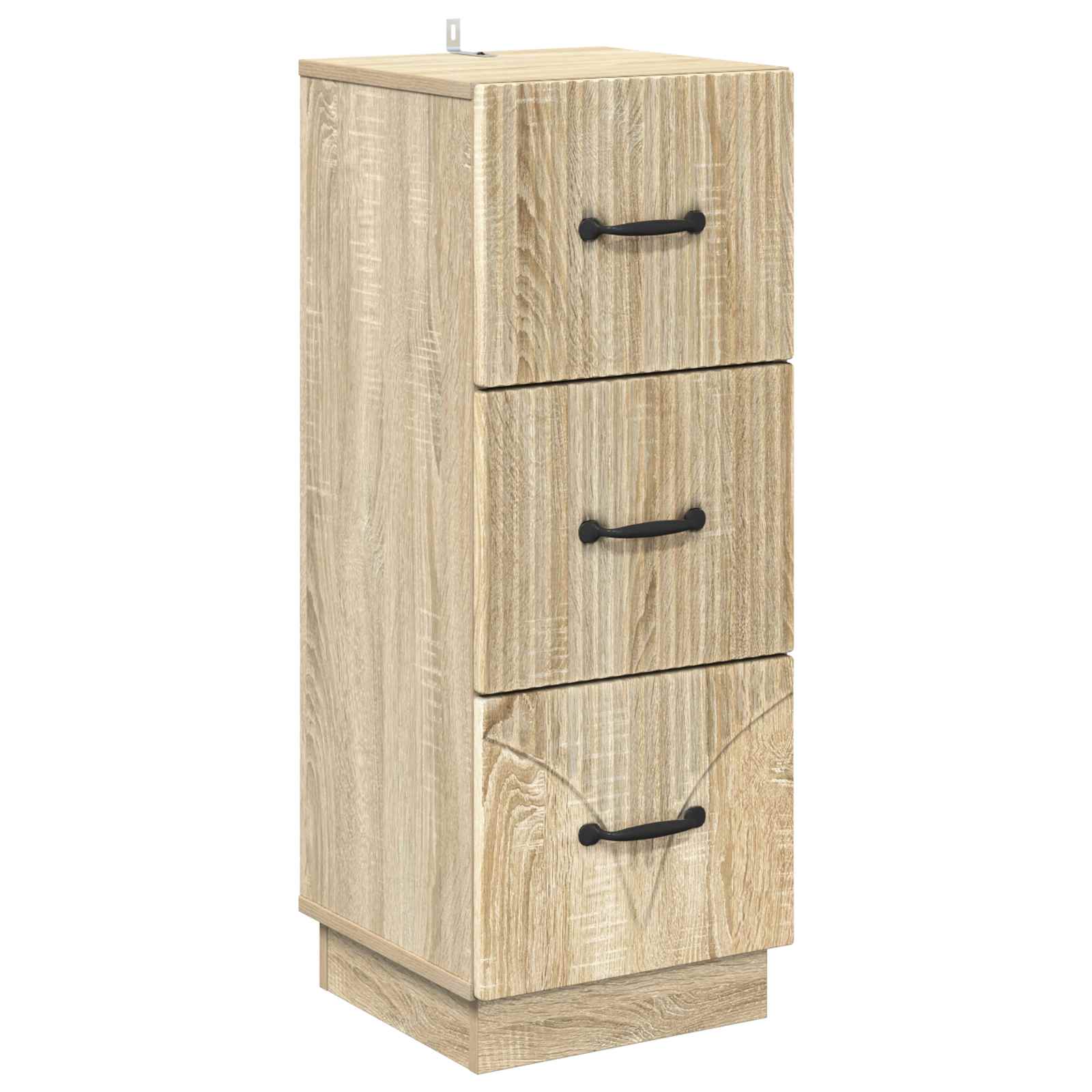 Mobile con Cassetti Rovere Sonoma 33 x 34,5 x 87 cm | homemem39