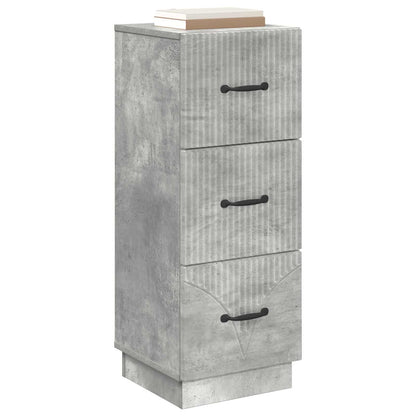 Mobile con Cassetti Grigio Cemento 33 x 34,5 x 87 cm | homemem39