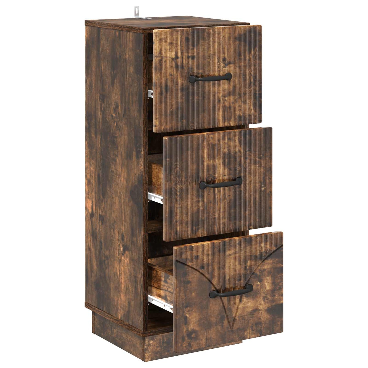 Mobile con Cassetti Rovere Fumo 33 x 34,5 x 87 cm