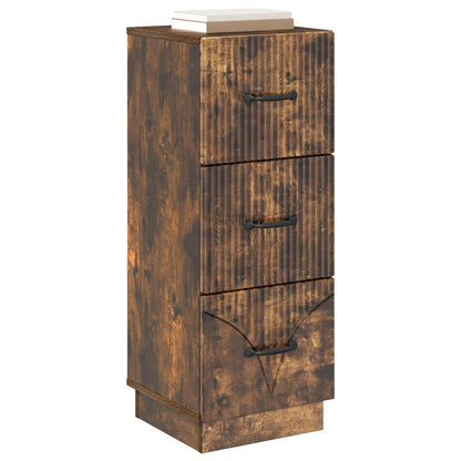 Mobile con Cassetti Rovere Fumo 33 x 34,5 x 87 cm | homemem39
