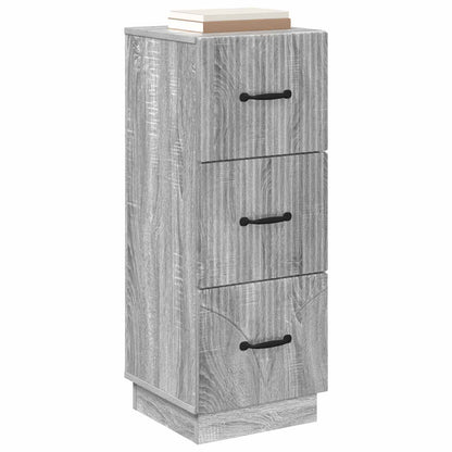 Mobile con Cassetti Grigio Sonoma 33 x 34,5 x 87 cm | homemem39