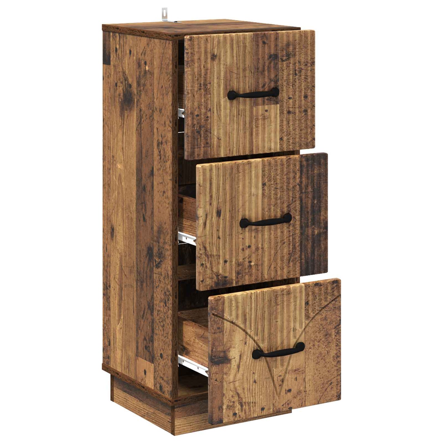 Mobile con Cassetti Legno antico 33 x 34,5 x 87 cm | homemem39
